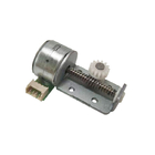 VSM15128 Worm Shaft 5V DC 15mm Stepper Motor with Worm Gear and Pinion Gear