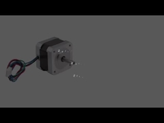 Drive Eksternal Memimpin Sekrup Hybrid Linear Stepper Motor NEMA17 42mm