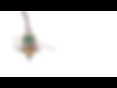 Dia 10mm 5V PM Motor Stepper Miniatur Dengan Aktuasi Linier Kebisingan Rendah SM10