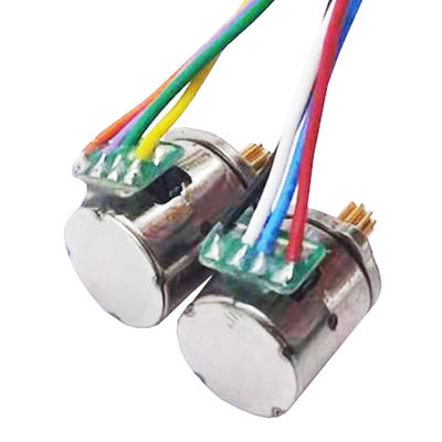 8mm Diameter 2-phase 4-wire Micro Stepper Motor with 385mA Current and 18 Degree Step Angle for Precision Applications