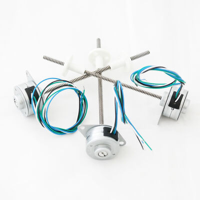 12V High Torque 25mm Small Dc Motor Micro Linear Stepper Motor 2 Phase Linear Drive Motor with Lead Screw