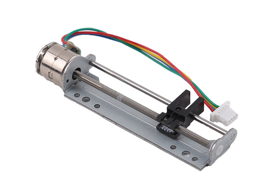 Stroke 40mm 3.3V Dia 10mm Lead Screw Linear Stepper Motor Dengan Bracket Slider