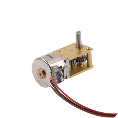 SM15-817G Disesuaikan Shaft Reducer 15mm Diameter 5V Micro Stepper Motor dengan Reducer Worm Gearbox