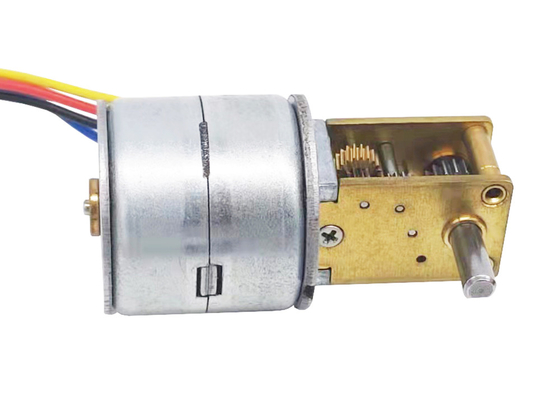 Output Shaft Disesuaikan 20mm Stepper Motor Dan Worm Gearbox
