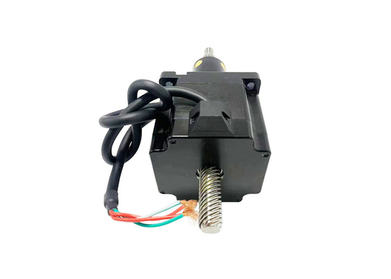 Nema 34 (86mm) hybrid stepper motor, bipolar, 4-lead, ACME lead screw, low noise, long life, formedical equipment