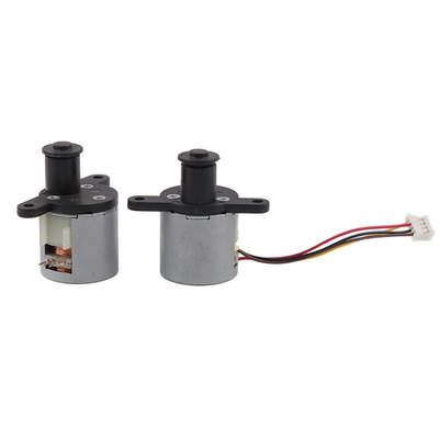 5Ω Phase Resistance 25mmPM Geared Stepper Motor with Thrust > 70N