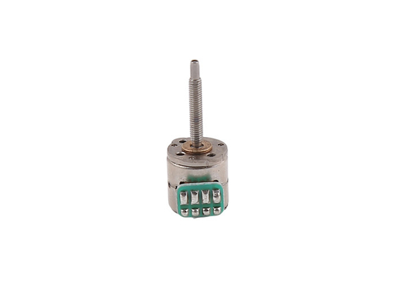 M1.7 Motor langkah sekrup timbal 8mm 18° Step Angle Small Linear Stepper Motor PM