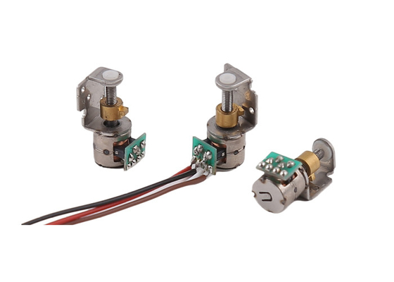 VSM0652 6mm Slider Stepper Motor 5VDC 18 derajat Step Angle M1.7*P0.3 Lead Screw