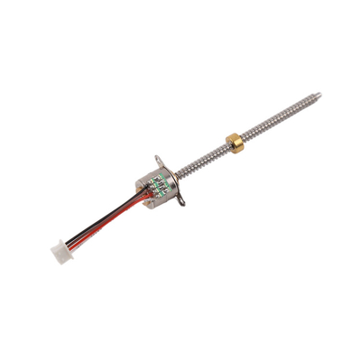 motor stepper presisi tinggi 5VDC Micro Linear Stepper Motor 10mm pm motor stepper dengan nut Untuk Peralatan Medis