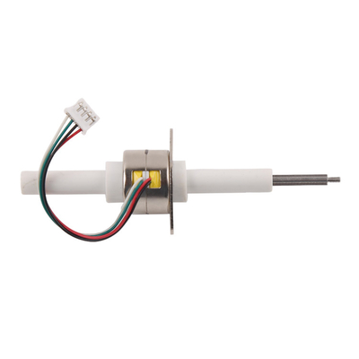 20 PM Motor Stepper Linier 20Mm Sekrup Timbal Poros Tetap Motor Stepper 5V DC Sekrup Timah Aktuator Linier Poros Tawanan