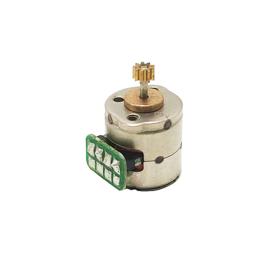 Kecepatan tinggi 2 fase 4 kawat 18 derajat sudut langkah 8mm mikro stepper motor