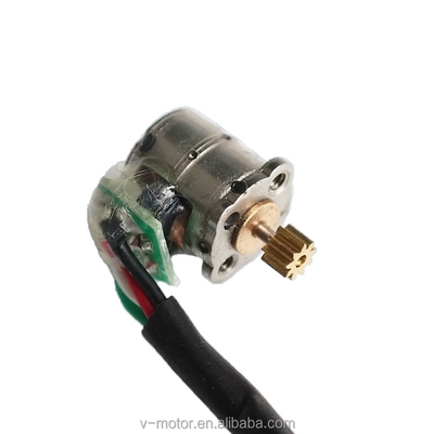 Motor Stepper Mikro 3.3V 6mm 2 Fasa 4 Kawat 3000rpm
