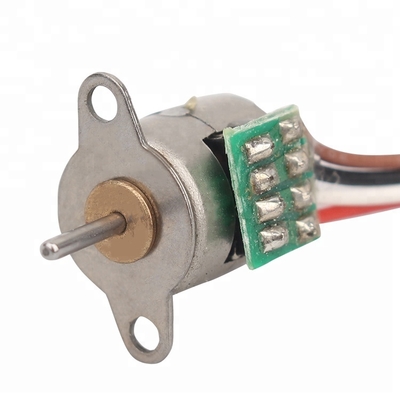 VSM0801 Motor Mikro Stepper 8mm 3.3V 2-Fase untuk Instrumen Presisi