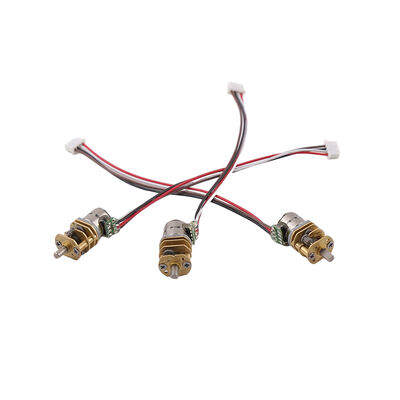 8mm diameter gearbox stepper motor 2-phase 4-wire mini gear motor application precision equipment