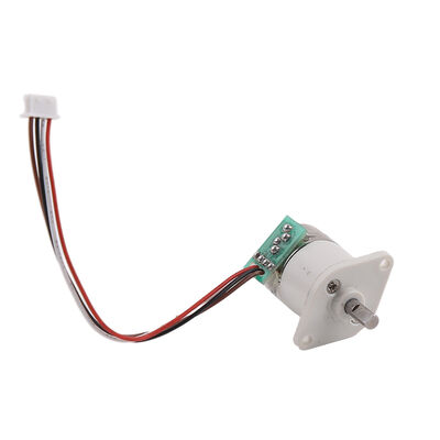 15BY gear stepper motor 5VDC high-precision stepper motor with POM white shell 2-phase 4-wire bipolar stepper motor