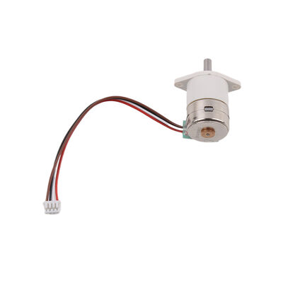 15BY gear stepper motor 5VDC high-precision stepper motor with POM white shell 2-phase 4-wire bipolar stepper motor