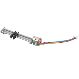 2 Fase 10mm Slider Stepper Motor 18° Full Step Drive Untuk Pengendalian Posisi、Perangkat medis presisi 、Pintu otomatis