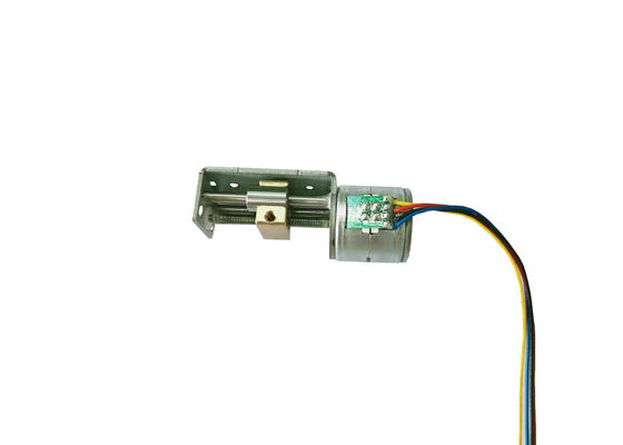 2 Fase 12V 20mm Diameter 21mm Stroke Permanent Magnet Stepper Motor untuk instrumen optik, Kamera, dll