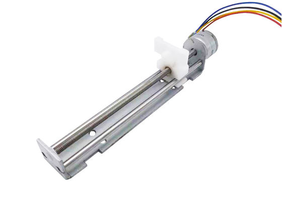 Plastic Slider Linear Stepper Motor with 21mm Stroke 0.025mm Step Length and M3*0.5P Thread